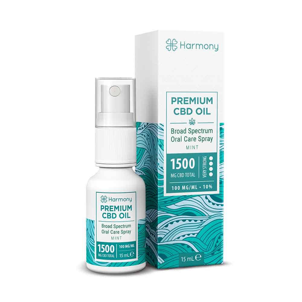 Harmony CBD Spray - 10 % Mint - 15 ml - 1500 mg