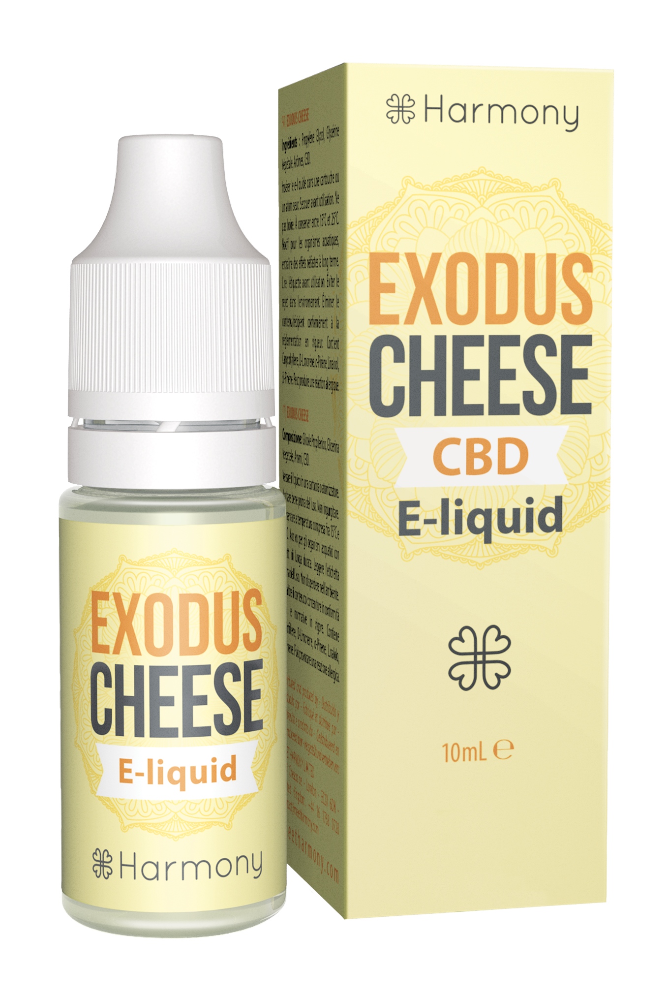 Harmony CBD E-Liquid - 30mg CBD - Geschmackssorte Exodus Cheese - 10ml