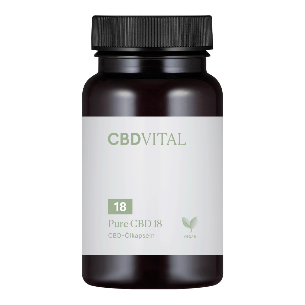 CBD Vital PURE CBD 18 (10%) Aroma Kapseln