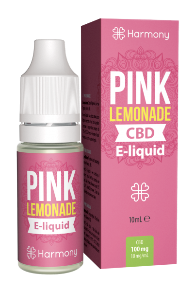 Harmony CBD E-Liquid - 30mg CBD - Geschmackssorte Pink Lemonade - 10ml